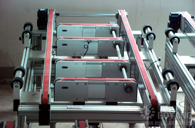 太陽能組件生產(chǎn)線-90度頂升換向輸送機(jī)